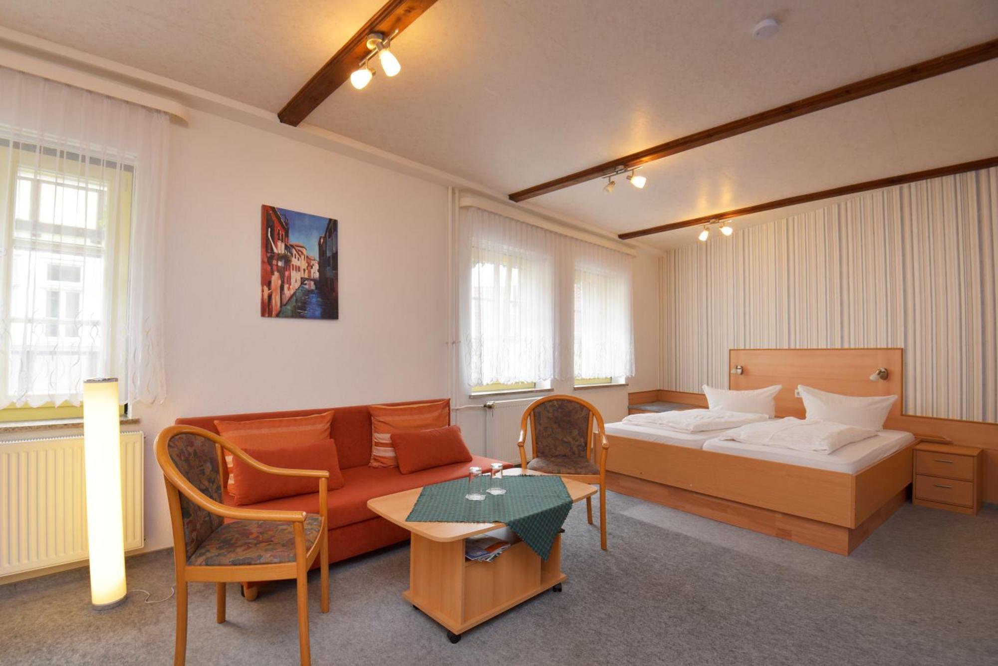 Pension Bergstube Bad Langensalza Extérieur photo